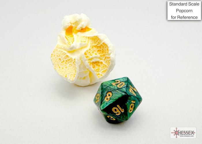 Chessex - Scarab Mini-hedral Jade/gold 7-Die Set