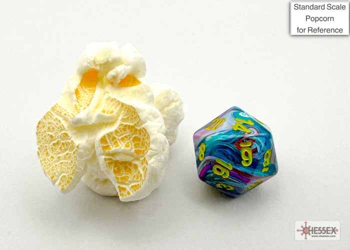 Chessex - Festive Mini-hedral Mosaic/yellow 7-Die set