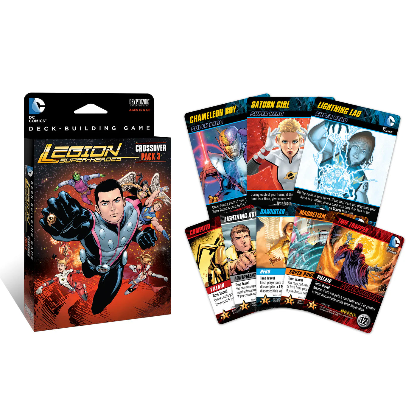 DC Comics Deck Building Game - Legion of Superheroes - Crossover Pack #3 - Expansion