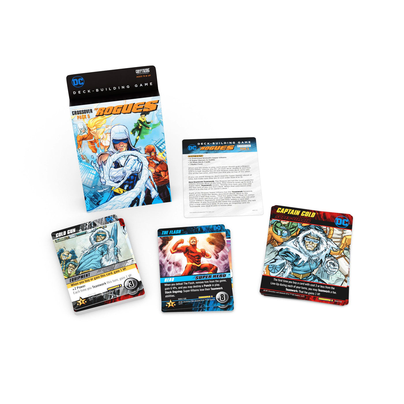 DC Comics Deck Building Game - The Rogues - Crossover Pack #05 - Expansion