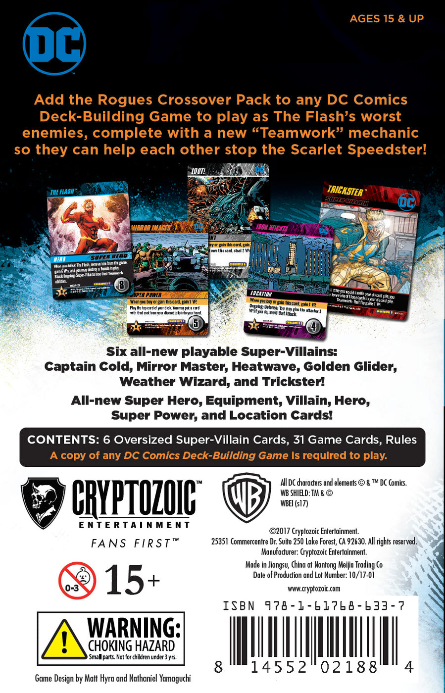 DC Comics Deck Building Game - The Rogues - Crossover Pack #05 - Expansion