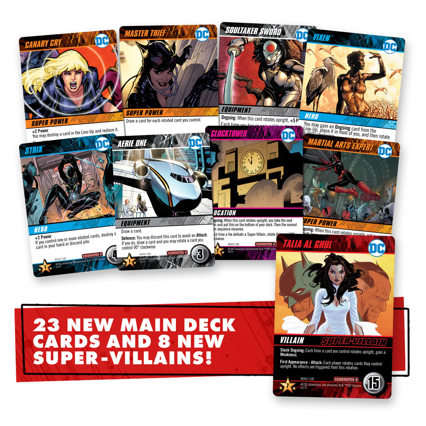 DC Comics Deck Building Game - Birds of Prey - Crossover Pack #6 - Expansion
