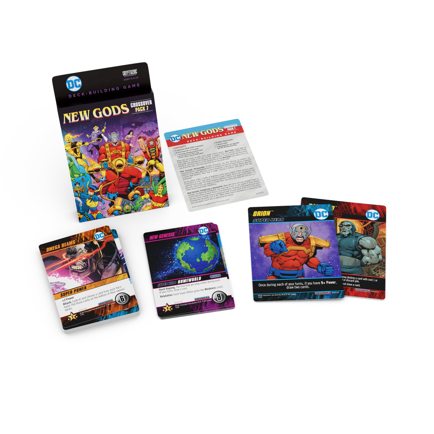 DC Comics Deck Building Game - The New Gods - Crossover Pack #07 - Expansion