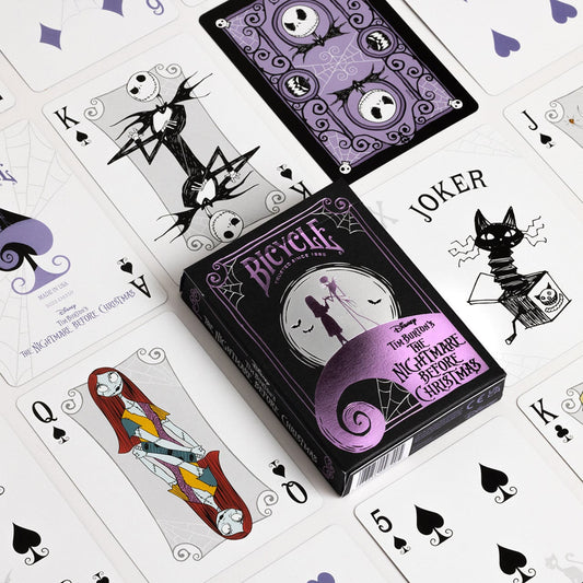 Bicycle Playing Cards - Disney - Tim Burton's The Nightmare Before Christmas (Foil) - Playing Cards