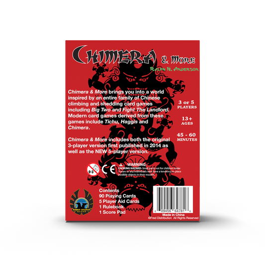 Chimera & More - Wonderful Chinese Card Games - Eagle Gryphon Games