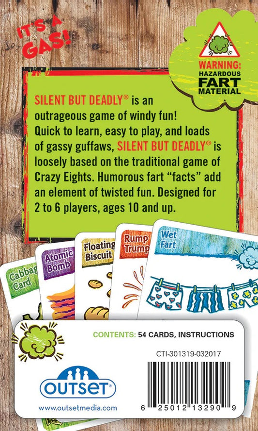 Silent But Deadly Card Game - Outset