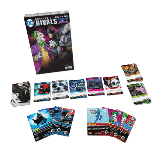 DC Comics Deck Building Game - DC Rivals - Batman vs. Joker Card Game Expansion