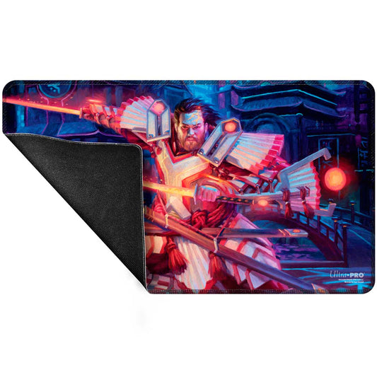 Magic: The Gathering - Commander Series - Isshin - Stitched Playmat - Ultra Pro rubber