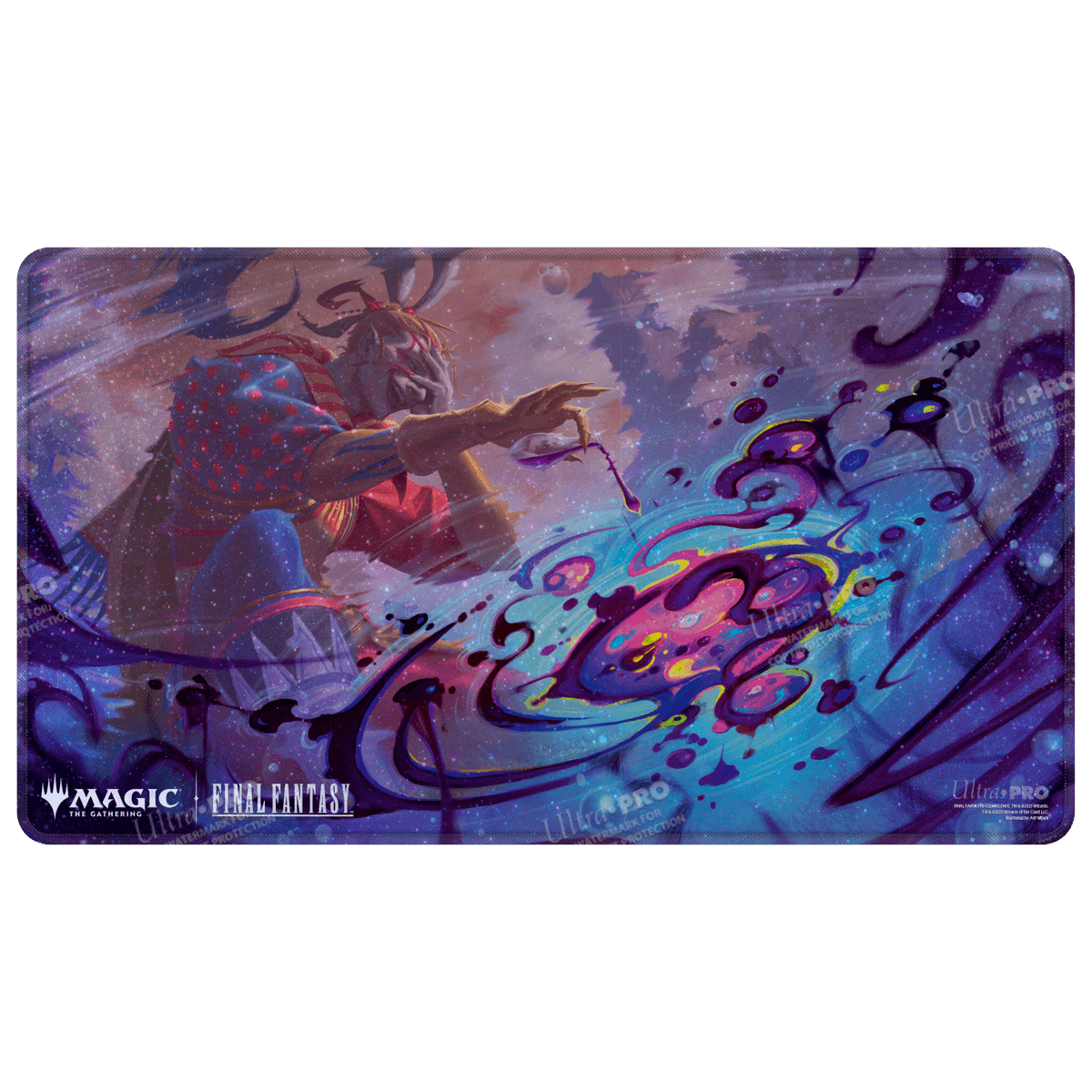 mtg final fantasy mats Magic: The Gathering Emet-Selch, Unsundered / Hades, Sor slip rubber backing helps keep the Table Playmat from shifting during use Ultra Pro Final Fantasy Holofoil