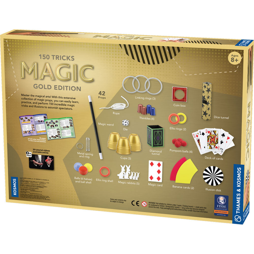 Magic: Gold Edition Kit - Magic Tricks for Everyone - Thames and Kosmos
