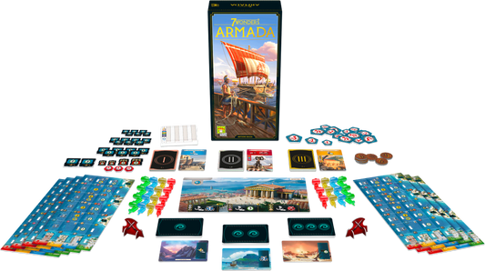 7 Wonders - Armada Expansion - Board Game - Repos Production