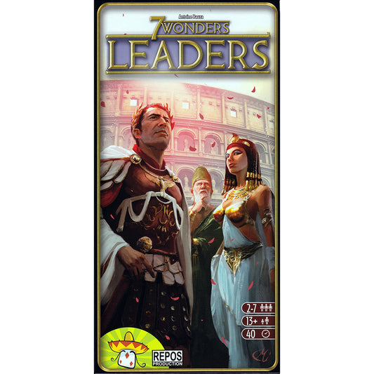 7 Wonders - Leaders Expansion - Board Game - Repos Production