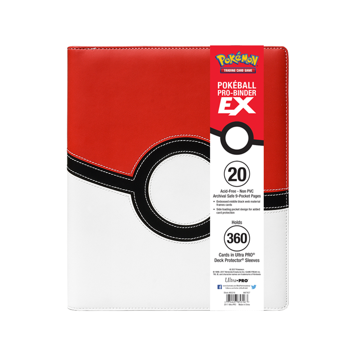 Poke Ball Premium 9-Pocket PRO-BINDER for Pokemon