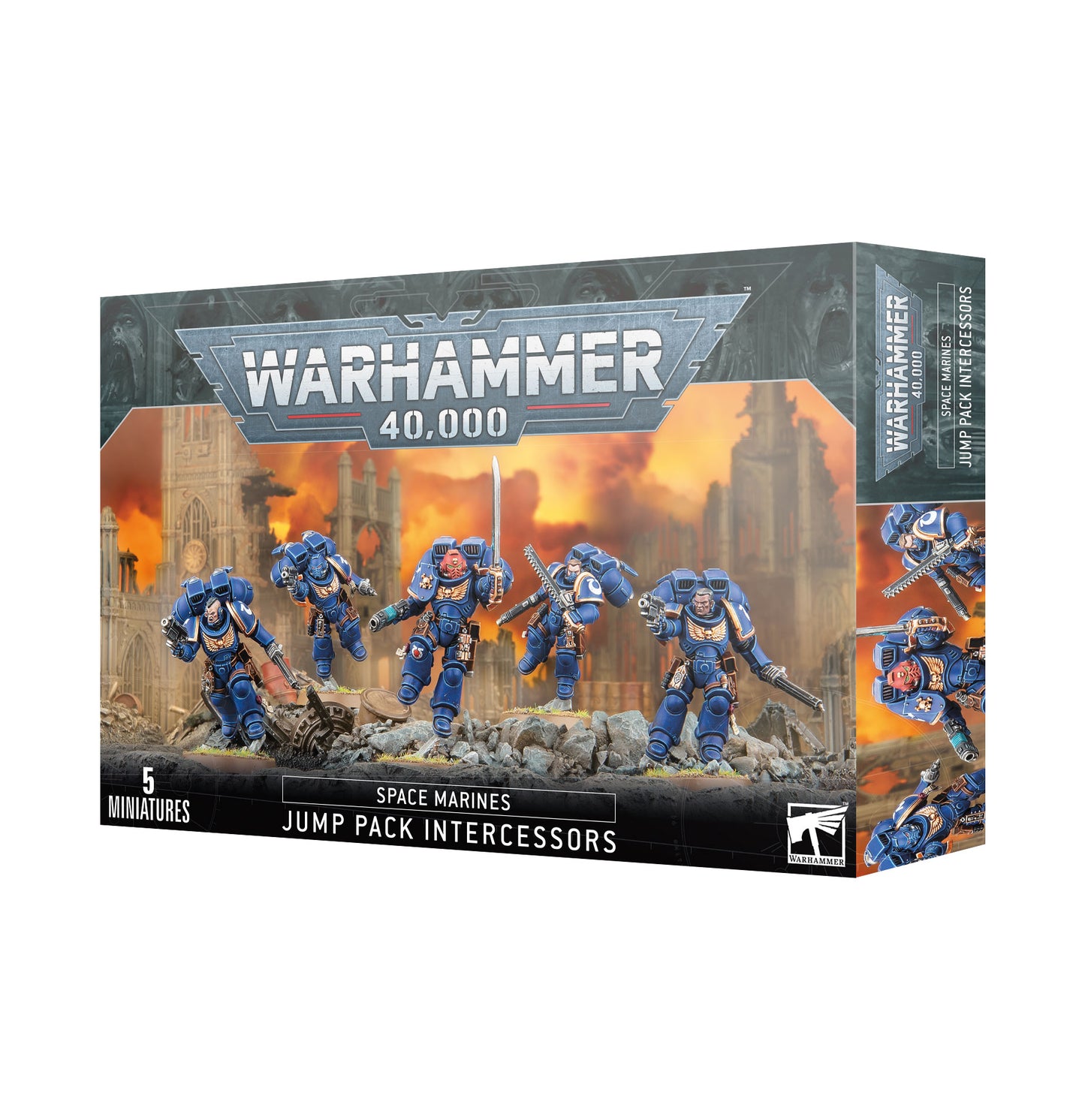 S/M:Assault Intercessors With Jump Packs