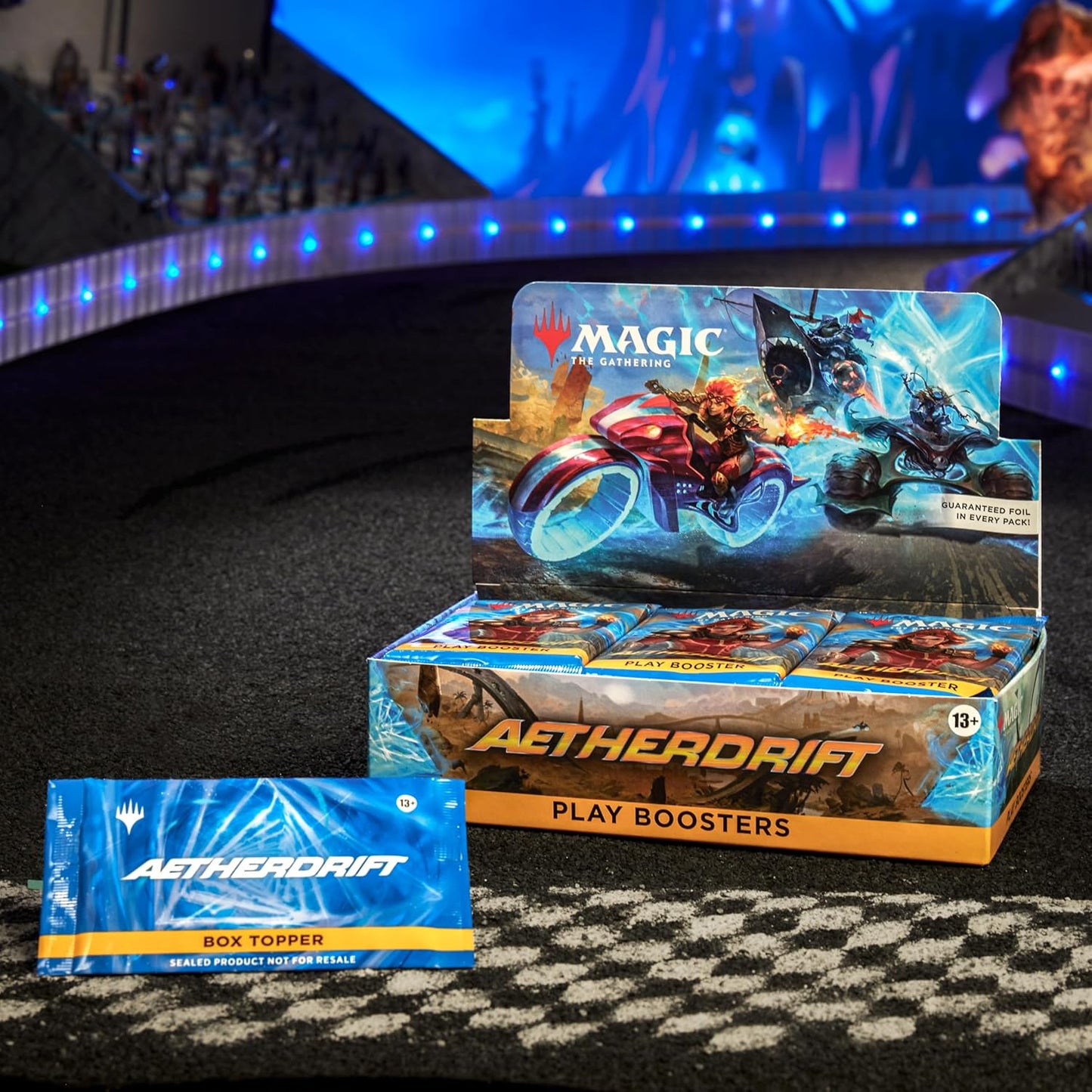 Magic the Gathering - Aetherdrift Play Booster Box with box Topper - Wizards of the Coast