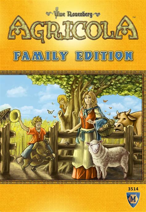 Agricola - Family Edition - A Board Game - Mayfair Games