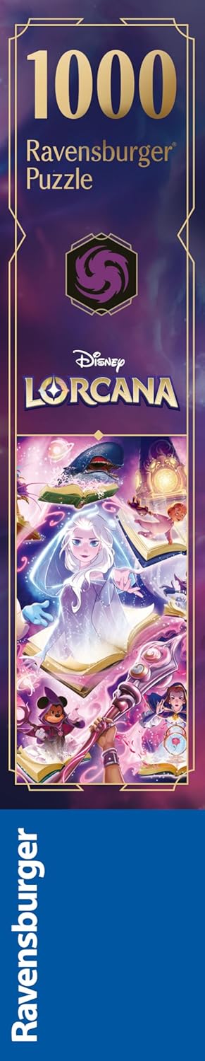Adult Puzzle 1000 pieces - Disney Lorcana TCG - Glimmers of the Realm: Amethyst