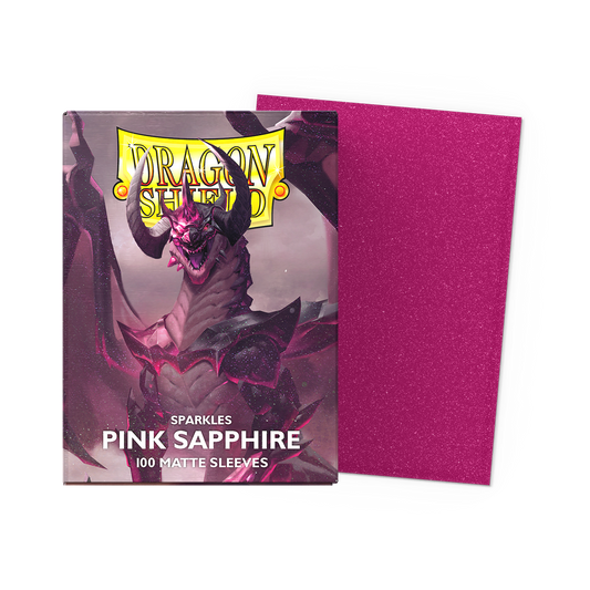 Dragon Shield Card Sleeves - 100 Count - Matte: Pink Sapphire