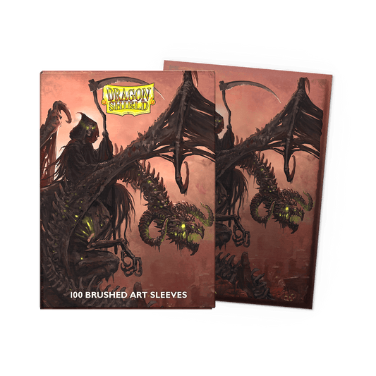 Dragon Shields: (100 Card Sleeves) Brushed Art - Halloween 2025
