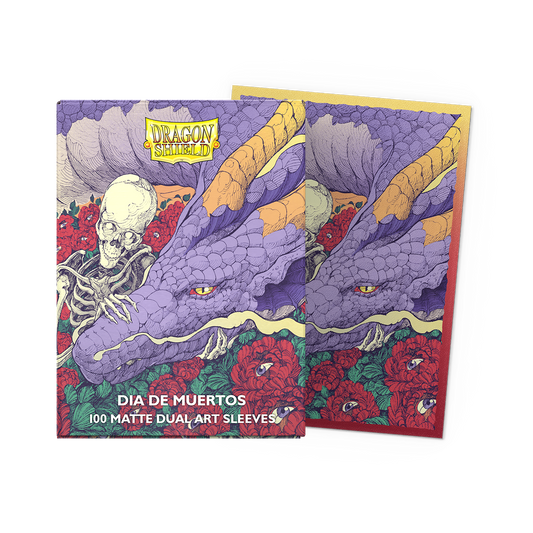 Dragon Shield: (100 Card Sleeves) Brushed Art - Dia De Los Muertos
