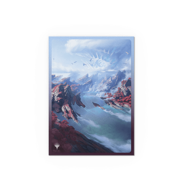 Dragon Shield: (100 Card Sleeves) Matte Dual Art - Scalding Tarn - Landfall Series - Magic: The Gathering