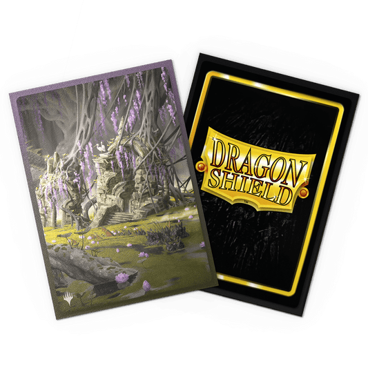 Dragon Shield: (100 Card Sleeves) Matte Dual Art - Verdant Catacombs - Landfall Series - Magic: The Gathering
