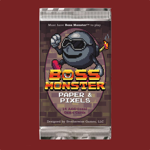Boss Monster - Paper and Pixels - 14 card Expansion Pack