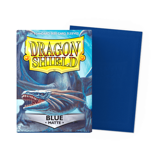 Dragon Shield Card Sleeves - 100 Count - Matte: Blue