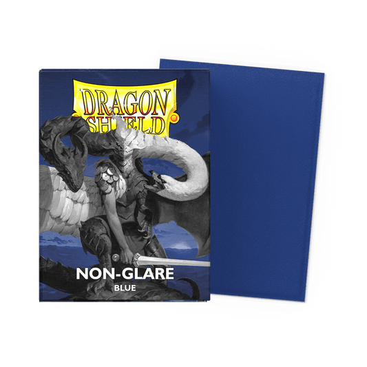 Dragon Shield Card Sleeves - 100 Count - Matte: Non-Glare Blue