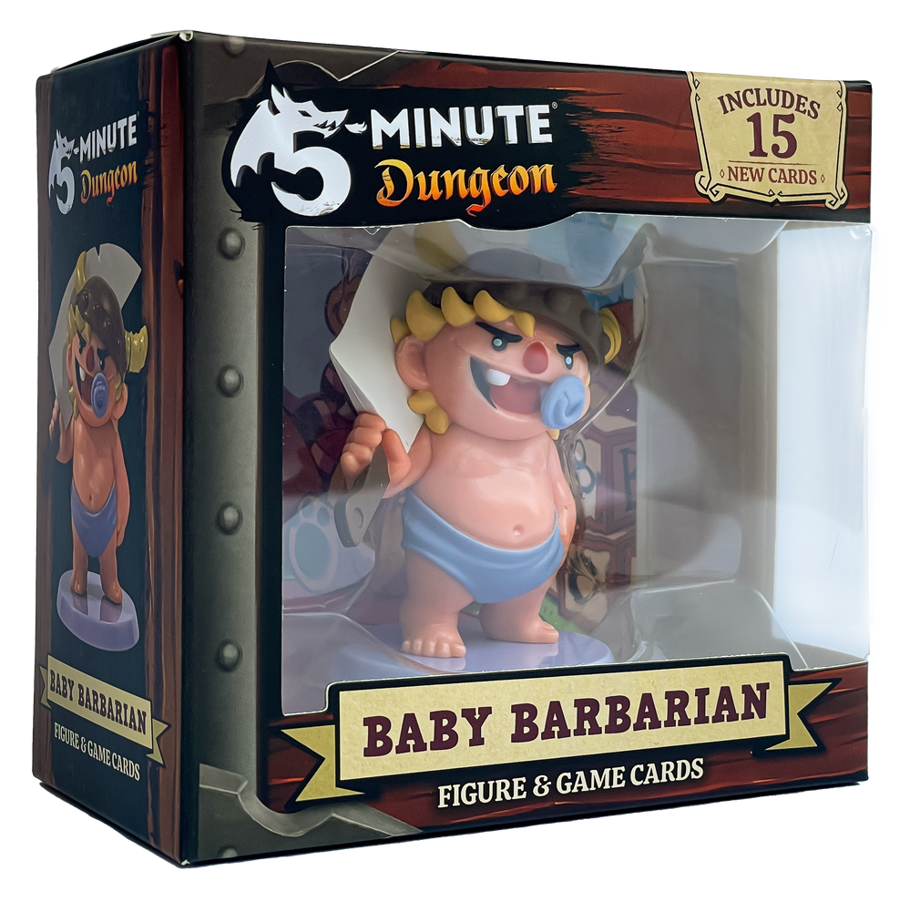 5-Minute Dungeon - Baby Barbarian Expansion - Wiggles 3D