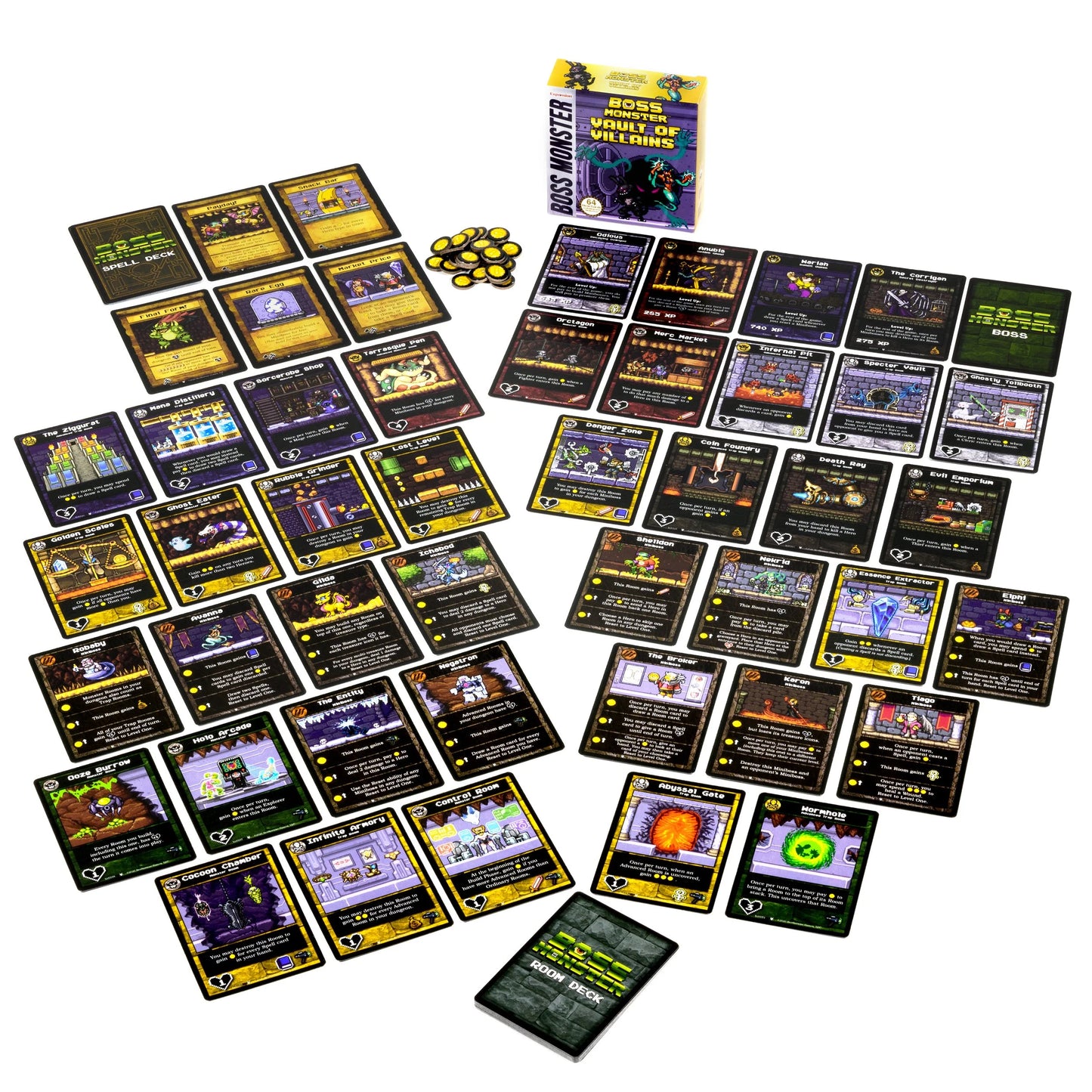 Boss Monster - "Vault of Villains" Mini-Expansion