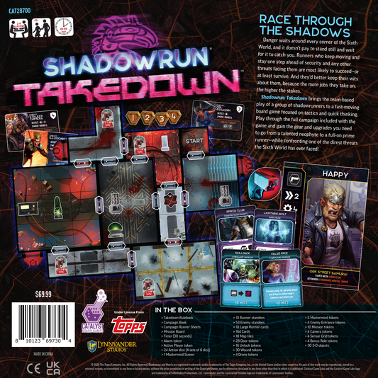 Shadowrun Takedown - The Board Game