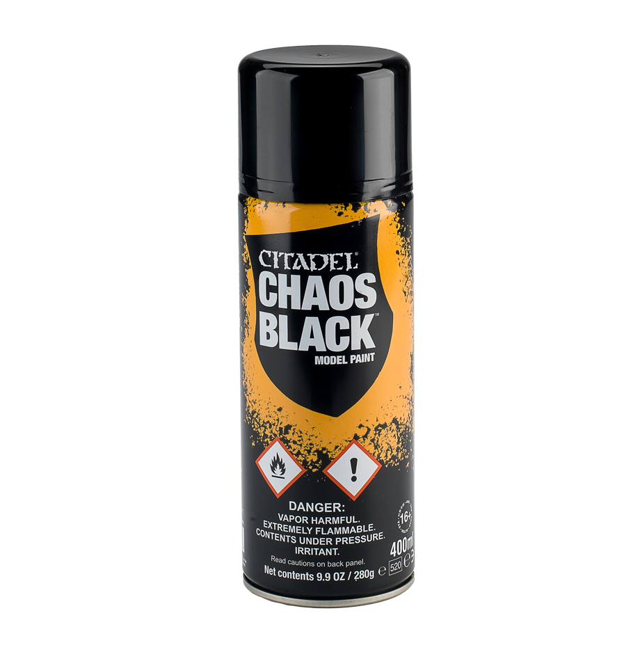 Chaos Black Spray Paint (Usa)