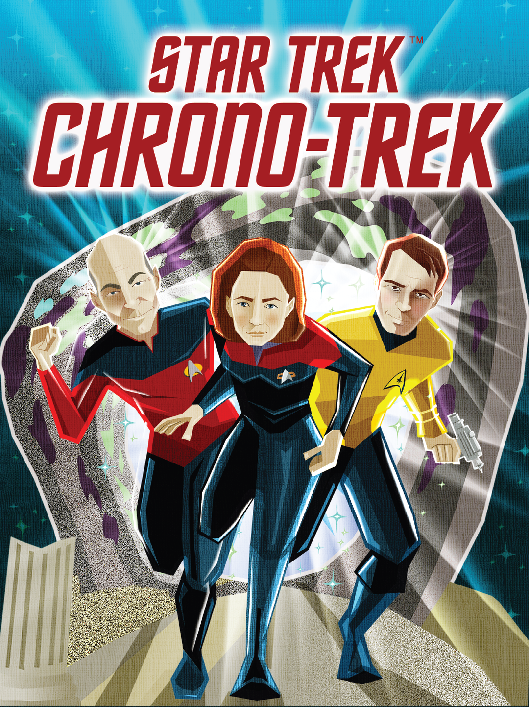 Star Trek Chrono-Trek - A Chrononauts Card Game - Looney Labs - LOO-099