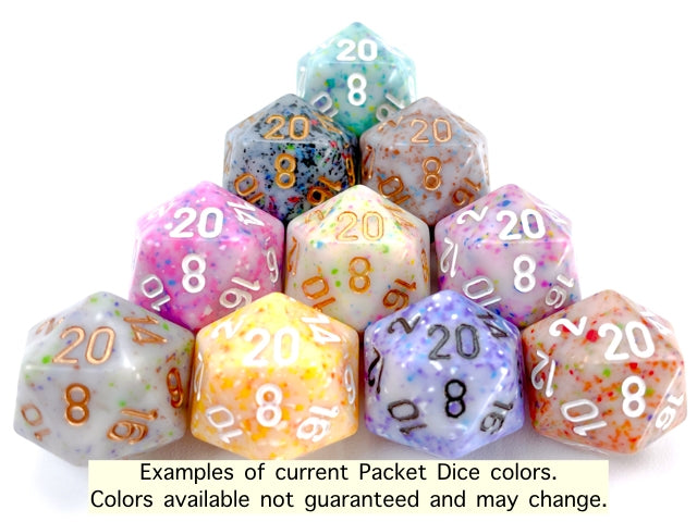 Chessex - Pound-O-Dice - Bulk (appx 100) Assorted Polyhedral Dice