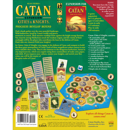 CATAN - Cities & Knights Expansion - Catan Studios