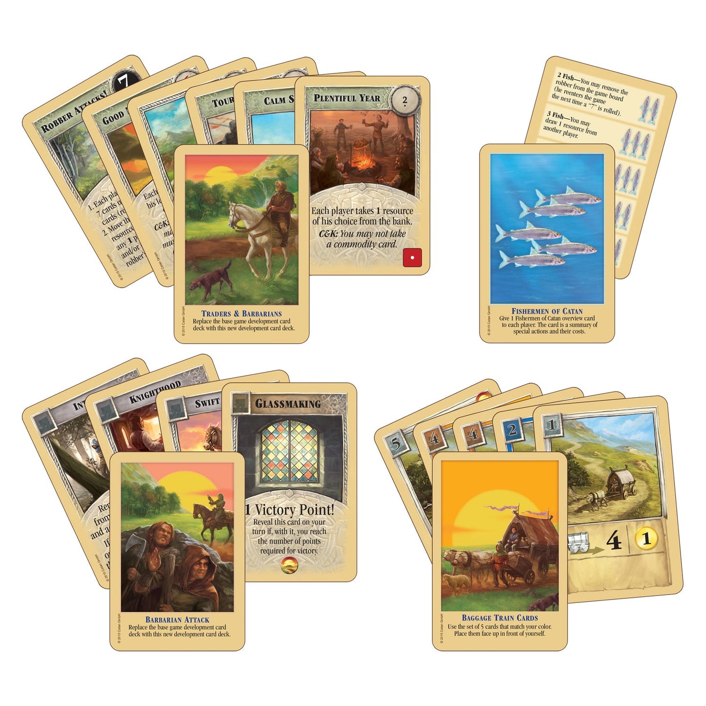 CATAN - Traders & Barbarians - Board Game Expansion - Catan Studios