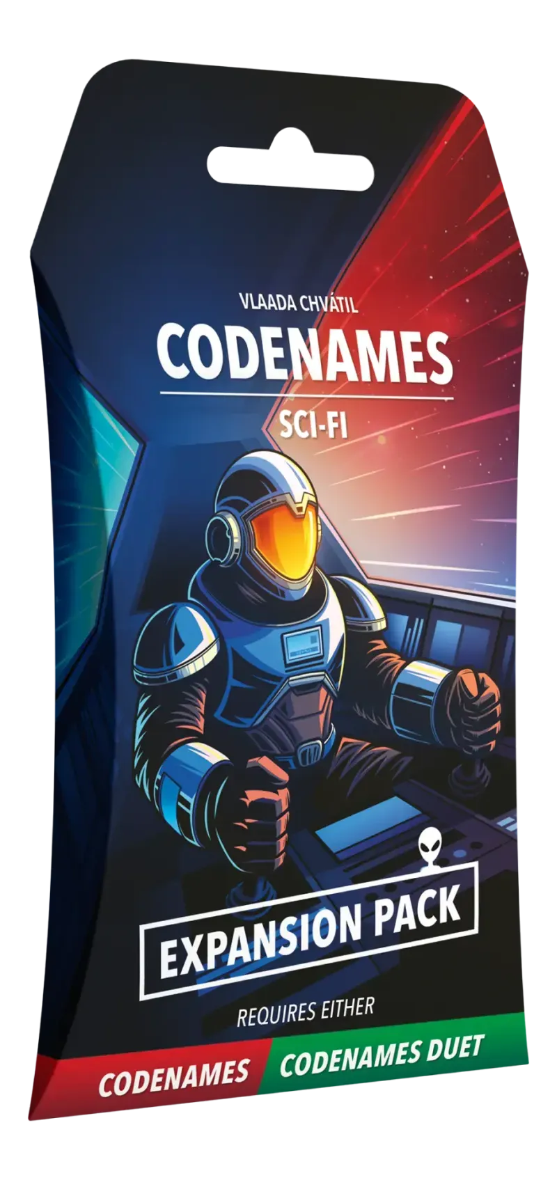 Codenames - 2nd Edition/2.0 - Sci-Fi Expansion Pack (2026) - Czech Game Editions