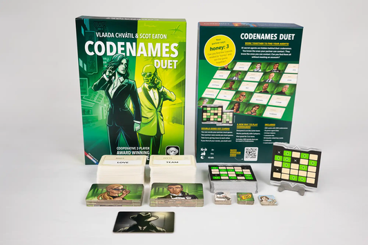 Codenames Duet 2nd Edition/2.0 (2025) -A Co-Op Secret Agent Game - Czech Game Editions