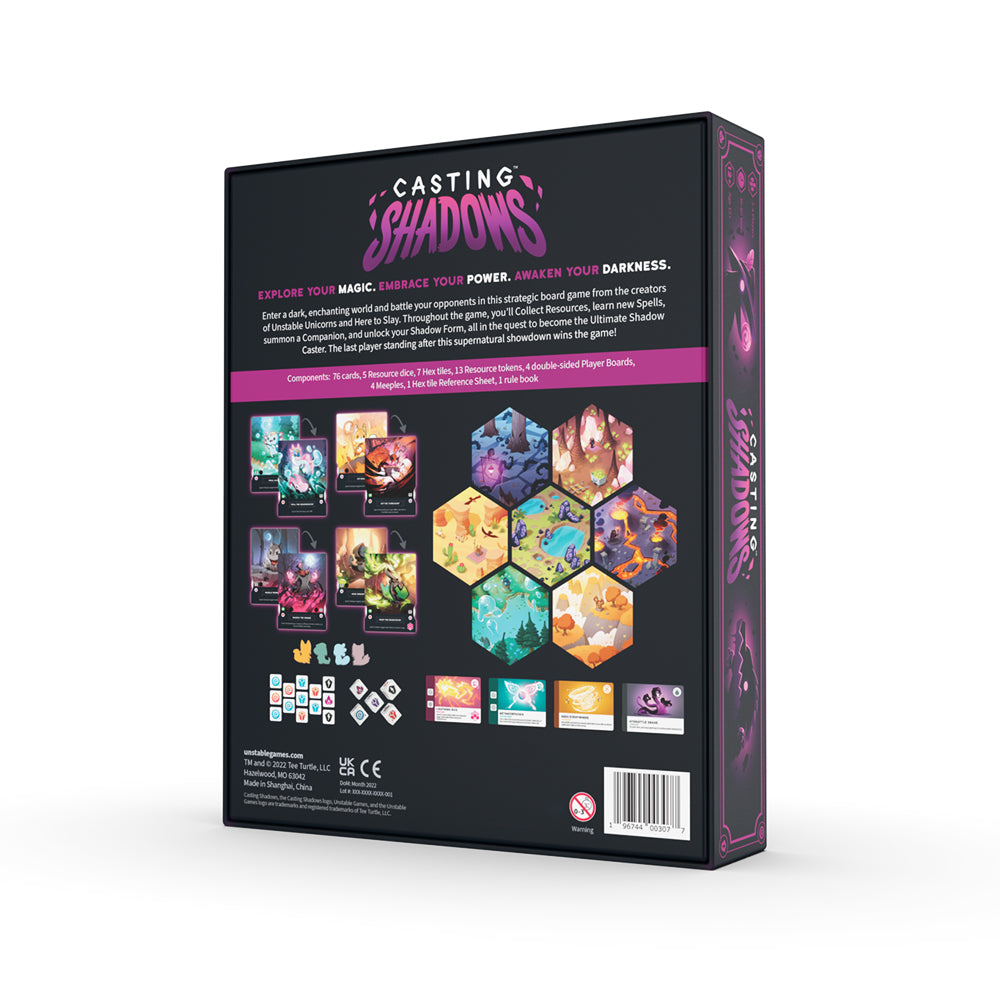 Casting Shadows - Critter Creature Board Game