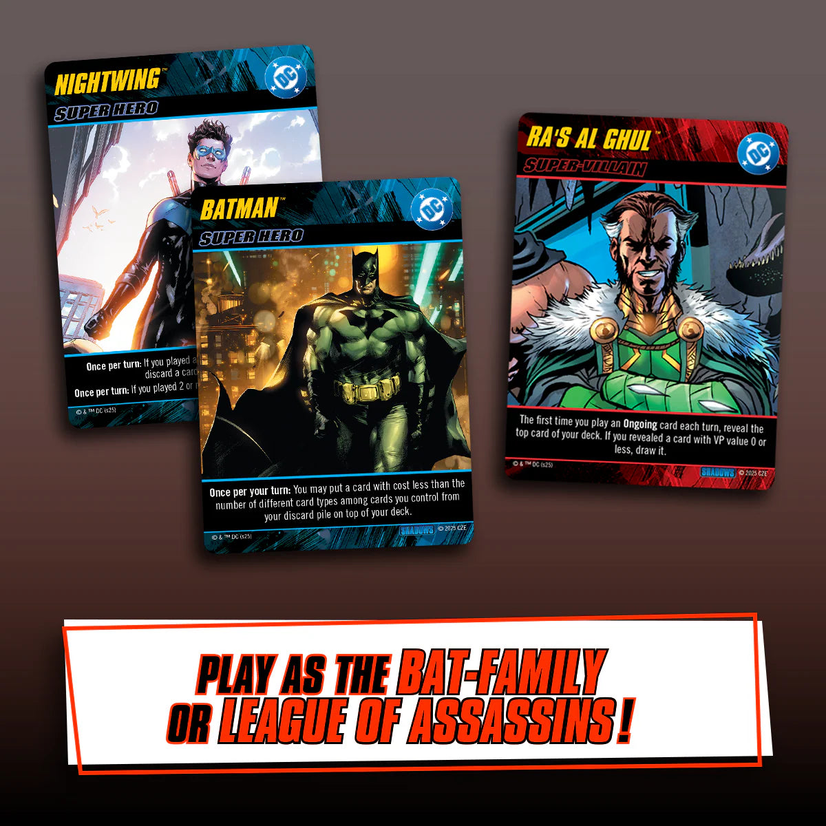 DC Comics Deck Building Game - Arkham Asylum Shadows Expansion - Cryptozoic Entertainment