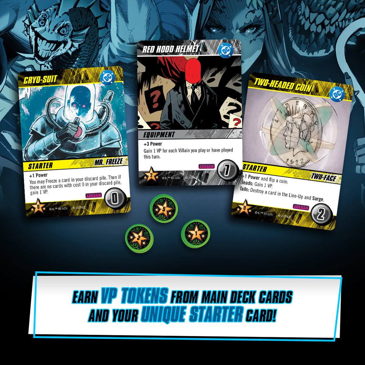 DC Comics Deck Building Game - Arkham Asylum Core Set - Cryptozoic Entertainment