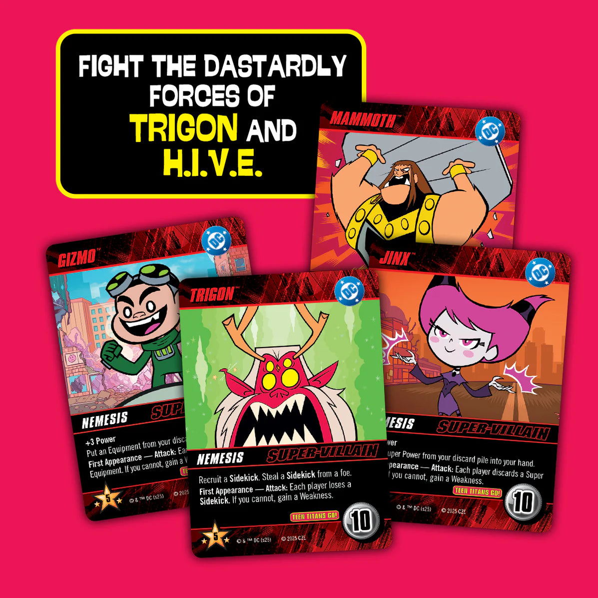 Teen Titans GO! - Deck Building Game - Cryptozoic Entertainment