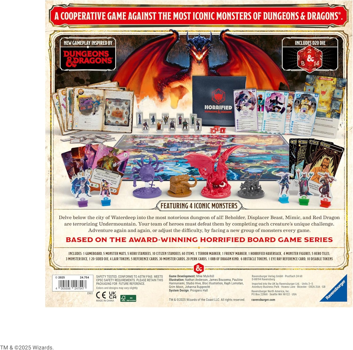 Horrified - Dungeons & Dragons- Ravensburger Games