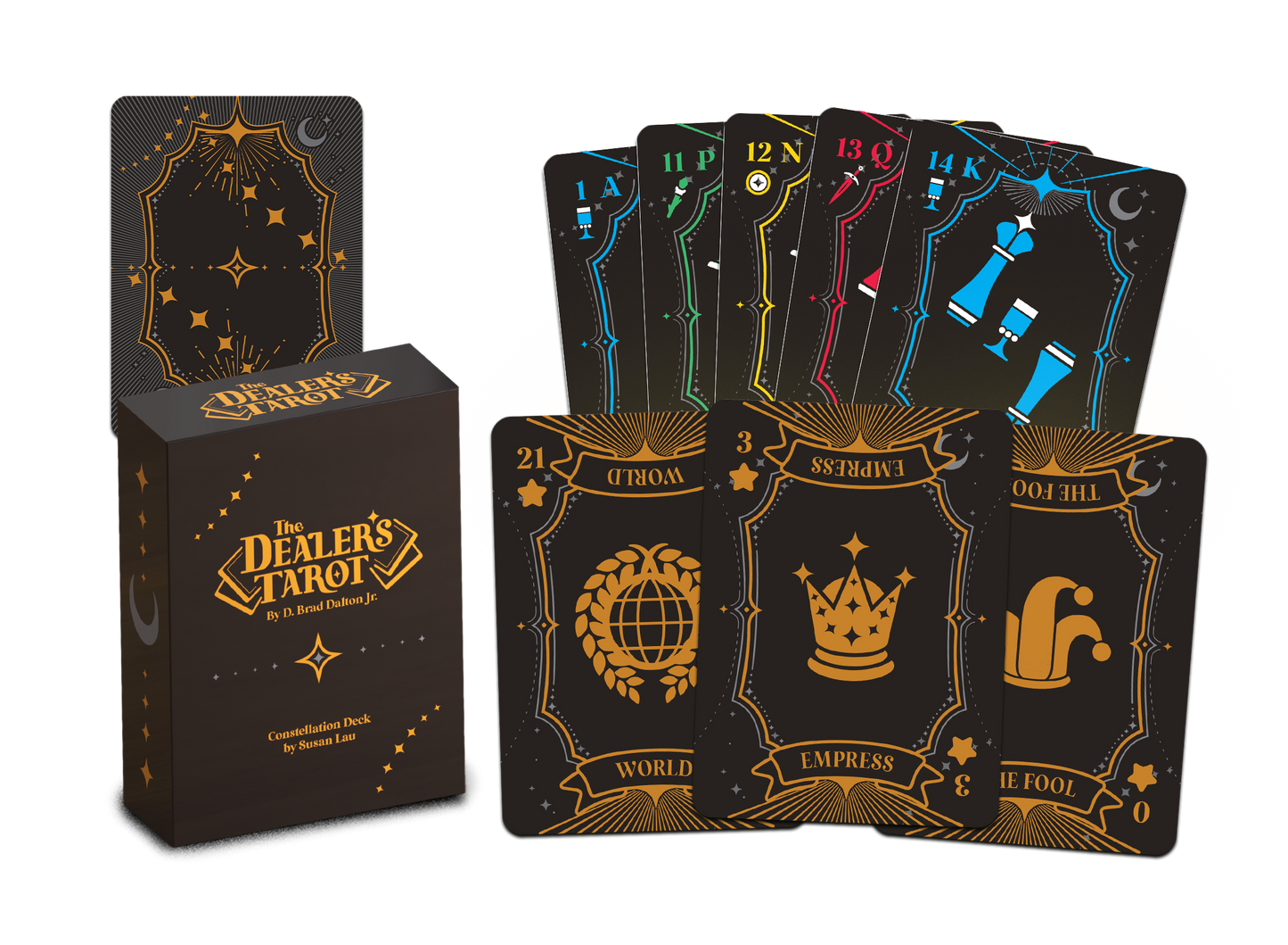 The Dealer's Tarot - Constellation Deck