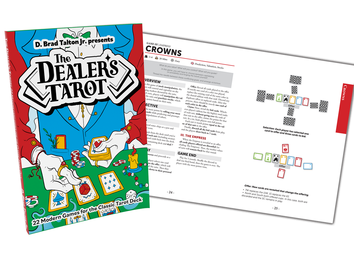 The Dealer's Tarot - 22 Modern Games for the Classic Tarot Deck
