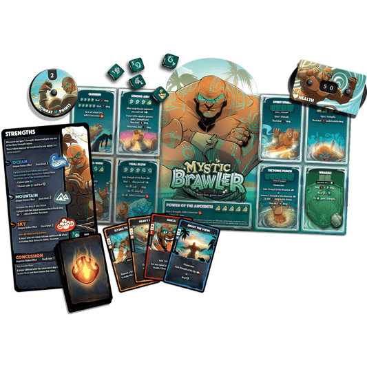 Dice Throne - Hero Pack - Mystic Brawler