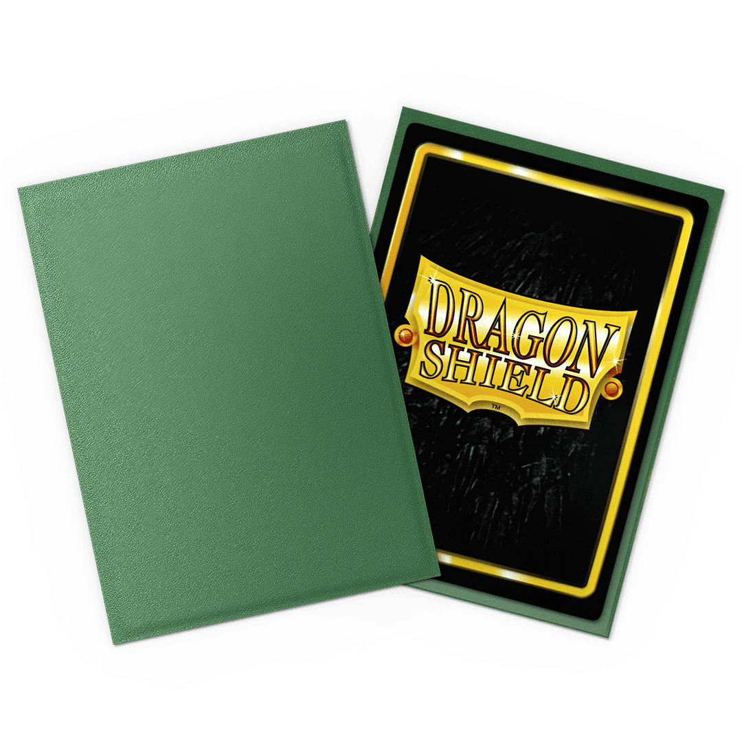 Dragon Shield Card Sleeves - 100 Count - Matte: Non-Glare Forest Green