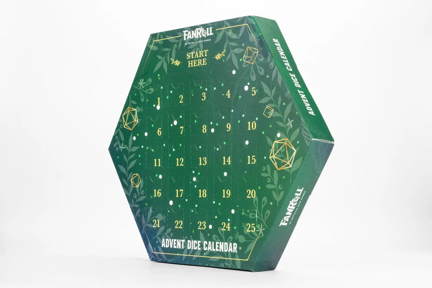 Holiday Dice Advent Calendar 2025 - Fanroll by Metallic Dice Games