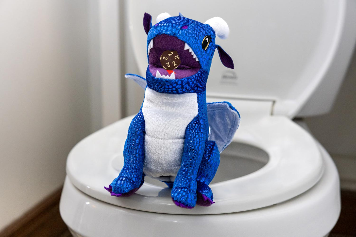 Dice Pooping Dragon Plush Dice Bag - Fanroll Dice